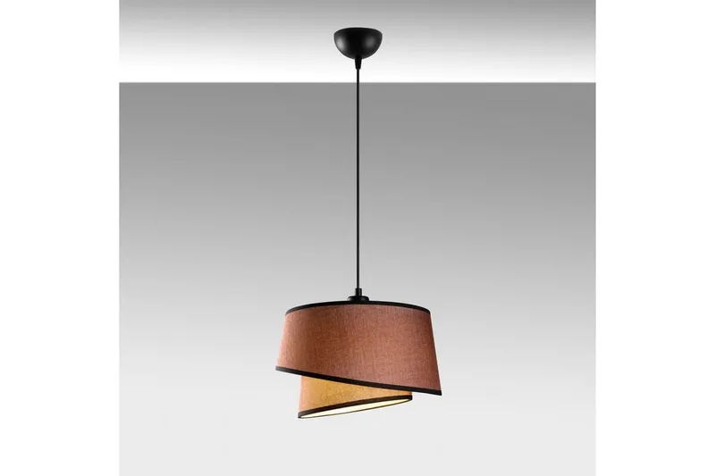 Taklampe Scene Mørk brun - Mørk brun - Belysning - Innendørsbelysning & Lamper - Taklampe - Pendellamper & Hengelamper