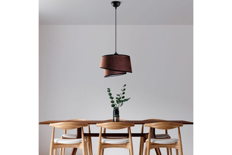 Taklampe Scene Mørk brun - Mørk brun - Belysning - Innendørsbelysning & Lamper - Taklampe - Pendellamper & Hengelamper