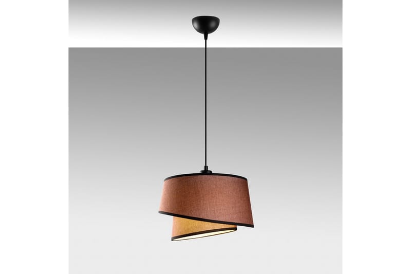 Taklampe Scene Mørk brun - Mørk brun - Belysning - Innendørsbelysning & Lamper - Taklampe - Pendellamper & Hengelamper