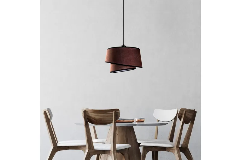 Taklampe Scene Mørk brun - Mørk brun - Belysning - Innendørsbelysning & Lamper - Taklampe - Pendellamper & Hengelamper