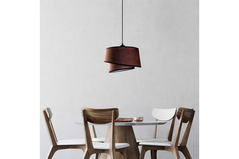 Taklampe Scene Mørk brun - Mørk brun - Belysning - Innendørsbelysning & Lamper - Taklampe - Pendellamper & Hengelamper