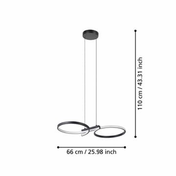 Taklampe Serpins - 30 cm - Belysning - Innendørsbelysning & Lamper - Taklampe - Pendellamper & Hengelamper