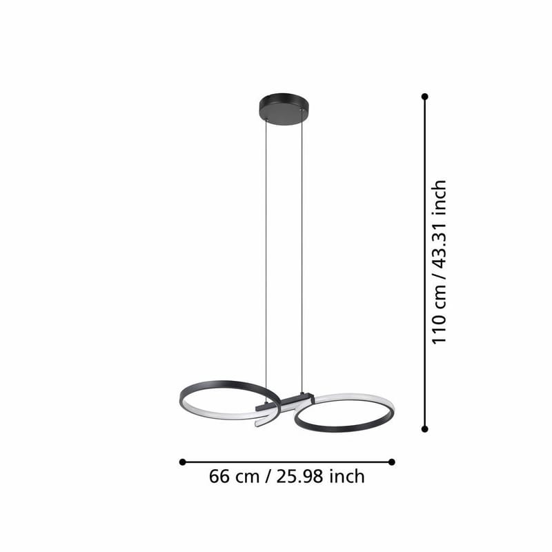Taklampe Serpins - 30 cm - Belysning - Innendørsbelysning & Lamper - Taklampe - Pendellamper & Hengelamper