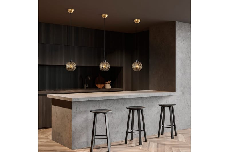 Taklampe Silen Gull - Diameter: 17 cm - Belysning - Innendørsbelysning & Lamper - Taklampe - Pendellamper & Hengelamper