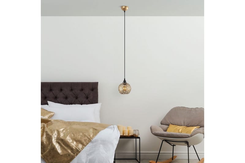 Taklampe Silen Gull - Diameter: 17 cm - Belysning - Innendørsbelysning & Lamper - Taklampe - Pendellamper & Hengelamper