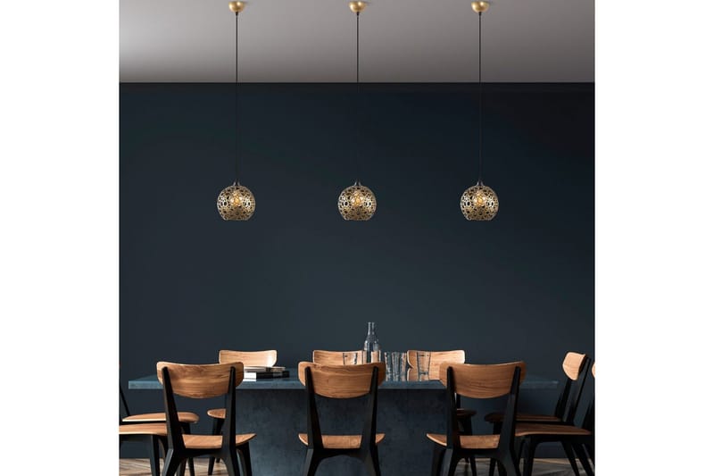 Taklampe Silen Gull - Diameter: 25 cm - Belysning - Innendørsbelysning & Lamper - Taklampe - Pendellamper & Hengelamper