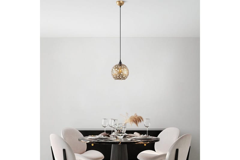 Taklampe Silen Gull - Diameter: 25 cm - Belysning - Innendørsbelysning & Lamper - Taklampe - Pendellamper & Hengelamper