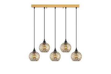 Taklampe Silen Trippel Gull - Gull - Belysning - Innendørsbelysning & Lamper - Taklampe - Pendellamper & Hengelamper