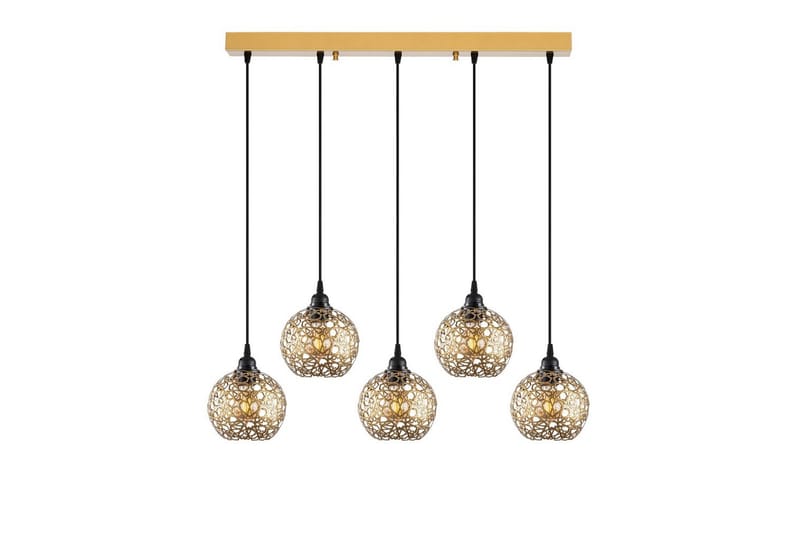 Taklampe Silen Trippel Gull - Gull - Belysning - Innendørsbelysning & Lamper - Taklampe - Pendellamper & Hengelamper