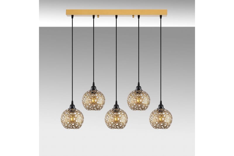 Taklampe Silen Trippel Gull - Gull - Belysning - Innendørsbelysning & Lamper - Taklampe - Pendellamper & Hengelamper