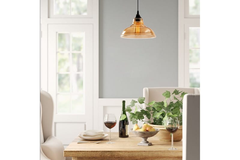 Taklampe Sondar Svart - Svart - Belysning - Innendørsbelysning & Lamper - Taklampe - Pendellamper & Hengelamper