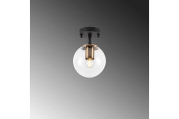Taklampe Sone Svart / Antikk / Gjennomsiktig - Svart / Antikk / Gjennomsiktig - Belysning - Innendørsbelysning & Lamper - Taklampe - Pendellamper & Hengelamper