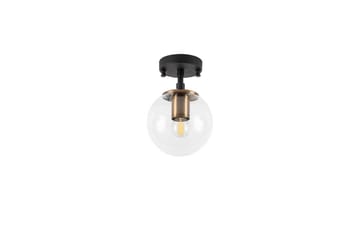 Taklampe Sone Svart / Antikk / Gjennomsiktig - Svart / Antikk / Gjennomsiktig - Belysning - Innendørsbelysning & Lamper - Taklampe - Pendellamper & Hengelamper