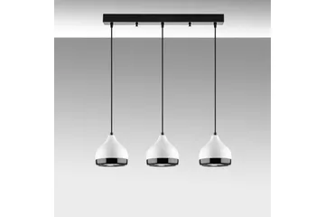 Taklampe Sood Hvit / Sølv - Hvit / Sølv - Belysning - Innendørsbelysning & Lamper - Taklampe - Pendellamper & Hengelamper