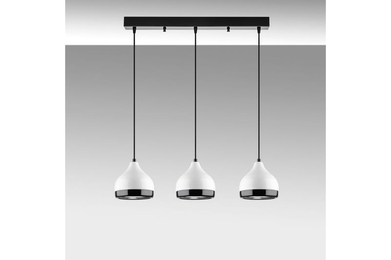 Taklampe Sood Hvit / Sølv - Hvit / Sølv - Belysning - Innendørsbelysning & Lamper - Taklampe - Pendellamper & Hengelamper