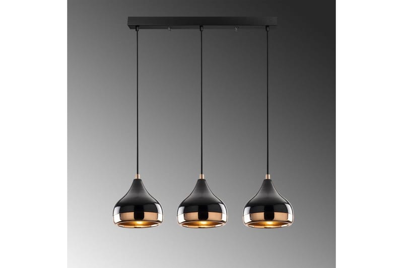 Taklampe Sood Kobber / Svart - Kobber / Svart - Belysning - Innendørsbelysning & Lamper - Taklampe - Pendellamper & Hengelamper