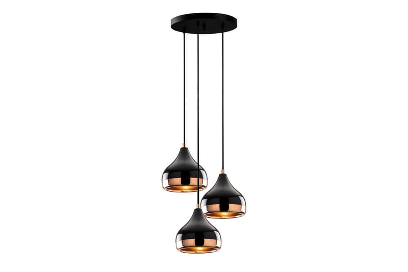 Taklampe Sood Kobber / Svart - Kobber / Svart - Belysning - Innendørsbelysning & Lamper - Taklampe - Pendellamper & Hengelamper