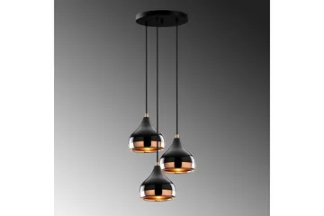Taklampe Sood Kobber / Svart - Kobber / Svart - Belysning - Innendørsbelysning & Lamper - Taklampe - Pendellamper & Hengelamper