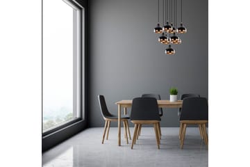 Taklampe Soodn Svart / Kobber - Svart - Belysning - Innendørsbelysning & Lamper - Taklampe - Pendellamper & Hengelamper