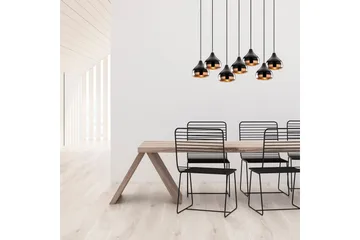 Taklampe Soodn Svart / Kobber - Svart - Belysning - Innendørsbelysning & Lamper - Taklampe - Pendellamper & Hengelamper