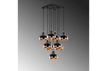 Taklampe Soodn Svart / Kobber - Svart - Belysning - Innendørsbelysning & Lamper - Taklampe - Pendellamper & Hengelamper