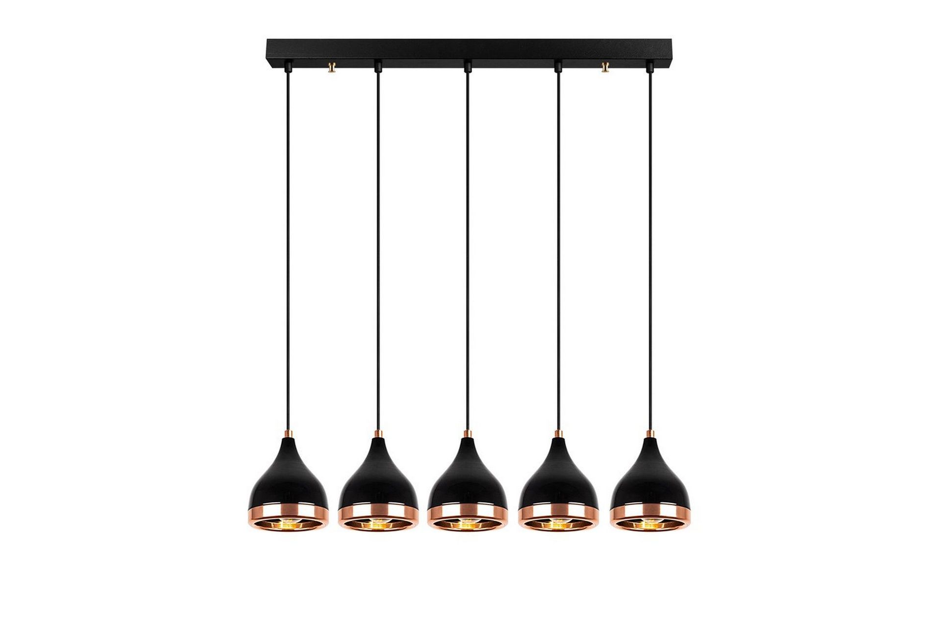 Taklampe Soodne Svart / Kobber - Kobber/Svart