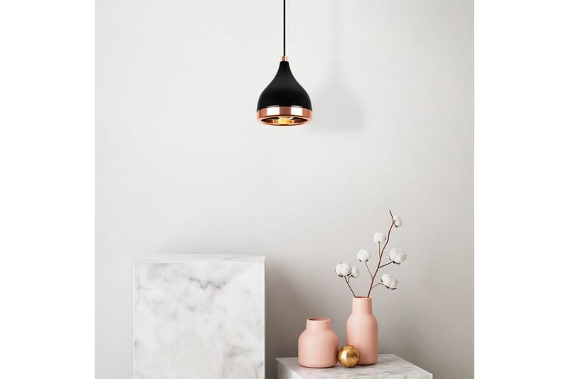 Taklampe Soodne Svart / Kobber - Kobber/Svart - Belysning - Innendørsbelysning & Lamper - Taklampe - Pendellamper & Hengelamper