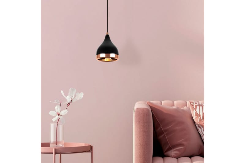 Taklampe Soodne Svart / Kobber - Kobber/Svart - Belysning - Innendørsbelysning & Lamper - Taklampe - Pendellamper & Hengelamper