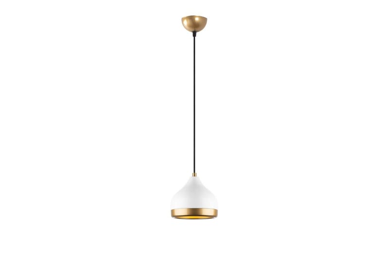 Taklampe Soodni Hvit / Gull - Hvit / Gull - Belysning - Innendørsbelysning & Lamper - Taklampe - Pendellamper & Hengelamper