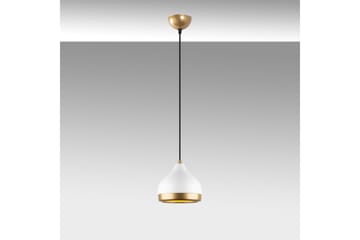 Taklampe Soodni Hvit / Gull - Hvit / Gull - Belysning - Innendørsbelysning & Lamper - Taklampe - Pendellamper & Hengelamper