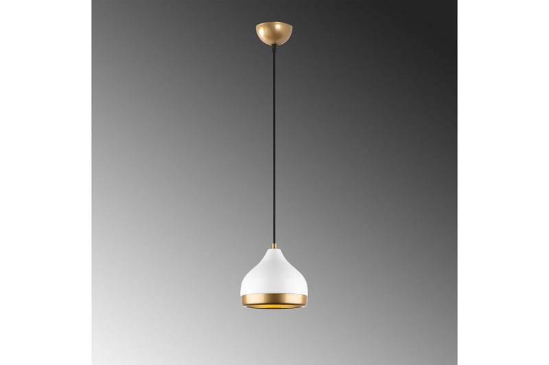 Taklampe Soodni Hvit / Gull - Hvit / Gull - Belysning - Innendørsbelysning & Lamper - Taklampe - Pendellamper & Hengelamper