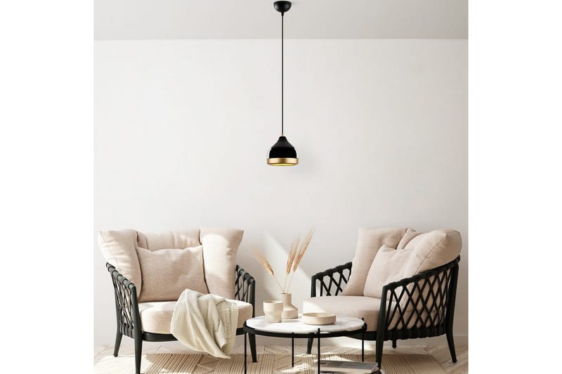 Taklampe Soodni Svart - Svart - Belysning - Innendørsbelysning & Lamper - Taklampe - Pendellamper & Hengelamper