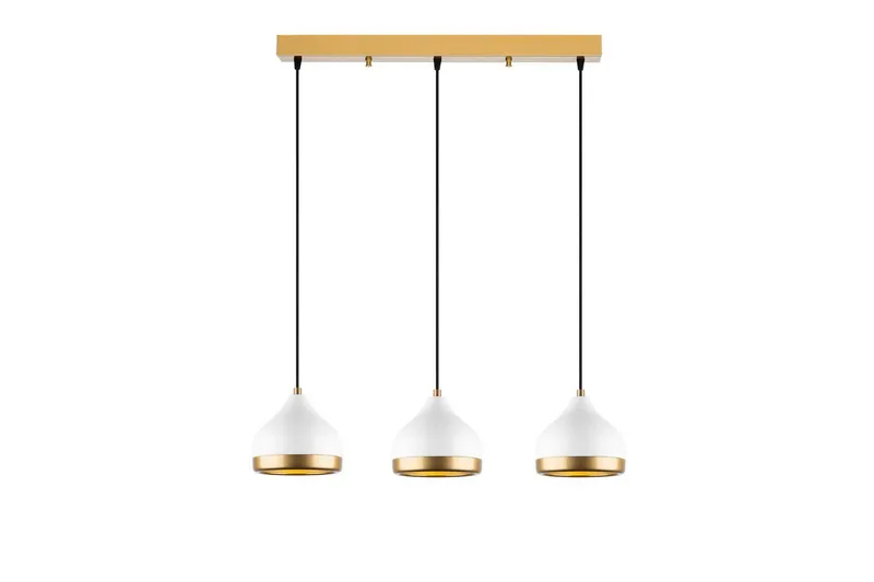 Taklampe Soodni Tre Horisont Hvit - Hvit - Belysning - Innendørsbelysning & Lamper - Taklampe - Pendellamper & Hengelamper