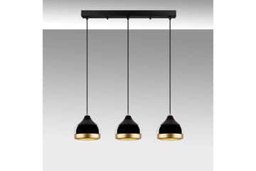 Taklampe Soodni Tre Horisont Svart - Svart - Belysning - Innendørsbelysning & Lamper - Taklampe - Pendellamper & Hengelamper