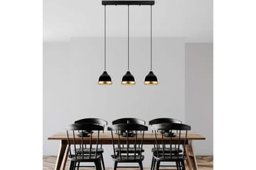 Taklampe Soodni Tre Horisont Svart - Svart - Belysning - Innendørsbelysning & Lamper - Taklampe - Pendellamper & Hengelamper