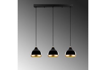 Taklampe Soodni Tre Horisont Svart - Svart - Belysning - Innendørsbelysning & Lamper - Taklampe - Pendellamper & Hengelamper