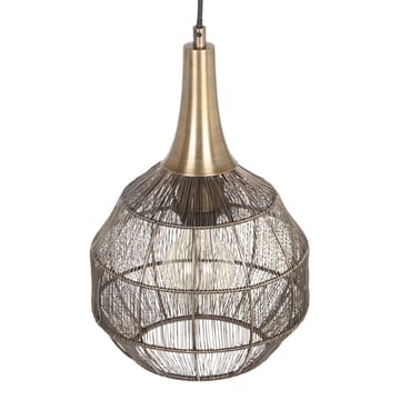 Taklampe Soraya - 26x27 cm, Matt svart/antikk messing - Belysning - Innendørsbelysning & Lamper - Taklampe - Pendellamper & Hengelamper