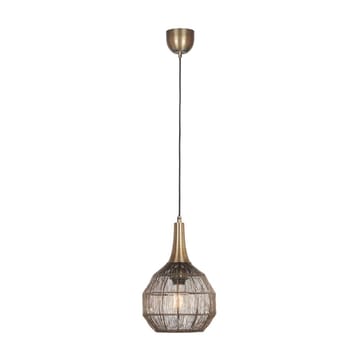 Taklampe Soraya - 26x27 cm, Matt svart/antikk messing - Belysning - Innendørsbelysning & Lamper - Taklampe - Pendellamper & Hengelamper