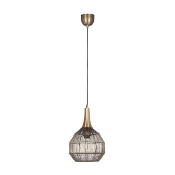 Taklampe Soraya - 26x27 cm, Matt svart/antikk messing - Belysning - Innendørsbelysning & Lamper - Taklampe - Pendellamper & Hengelamper