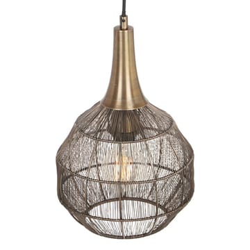 Taklampe Soraya - 26x27 cm, Matt svart/antikk messing - Belysning - Innendørsbelysning & Lamper - Taklampe - Pendellamper & Hengelamper