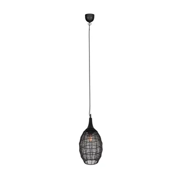 Taklampe Soraya - 26x48 cm, Matt svart - Belysning - Innendørsbelysning & Lamper - Taklampe - Pendellamper & Hengelamper