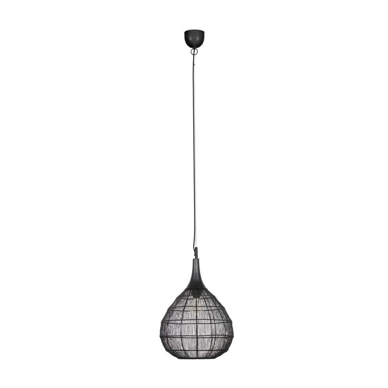Taklampe Soraya - 42 cm, Matt svart - Belysning - Innendørsbelysning & Lamper - Taklampe - Pendellamper & Hengelamper