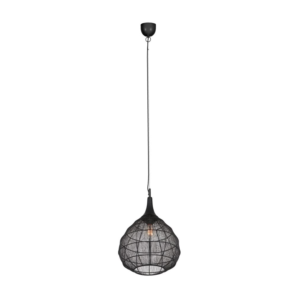 Taklampe Soraya - 42 cm, Matt svart