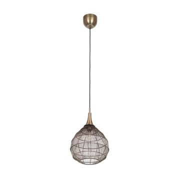 Taklampe Soraya - 42 cm, Matt svart/antikk messing - Belysning - Innendørsbelysning & Lamper - Taklampe - Pendellamper & Hengelamper
