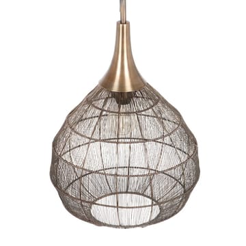 Taklampe Soraya - 42 cm, Matt svart/antikk messing - Belysning - Innendørsbelysning & Lamper - Taklampe - Pendellamper & Hengelamper