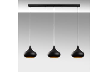 Taklampe Sorna Svart - Svart - Belysning - Innendørsbelysning & Lamper - Taklampe - Pendellamper & Hengelamper