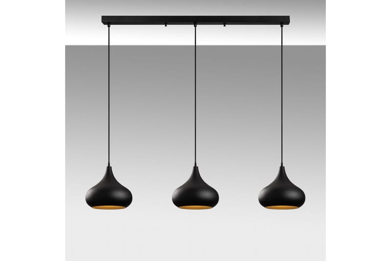 Taklampe Sorna Svart - Svart - Belysning - Innendørsbelysning & Lamper - Taklampe - Pendellamper & Hengelamper