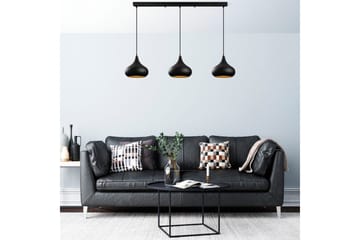 Taklampe Sorna Svart - Svart - Belysning - Innendørsbelysning & Lamper - Taklampe - Pendellamper & Hengelamper