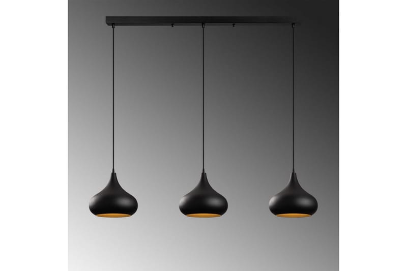Taklampe Sorna Svart - Svart - Belysning - Innendørsbelysning & Lamper - Taklampe - Pendellamper & Hengelamper