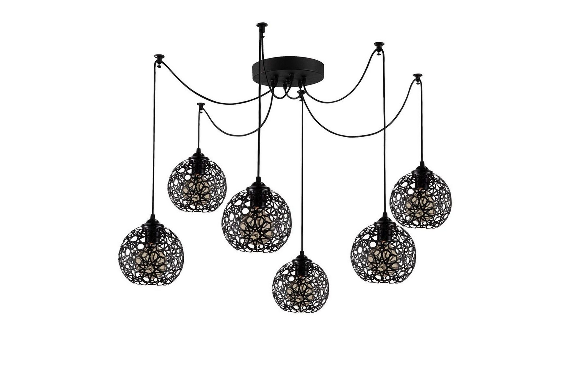 Taklampe Sourab Brilo Svart - Svart